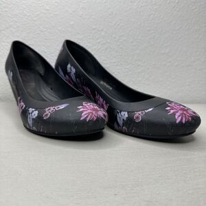 Crocs Lina Floral Wedge Heels
